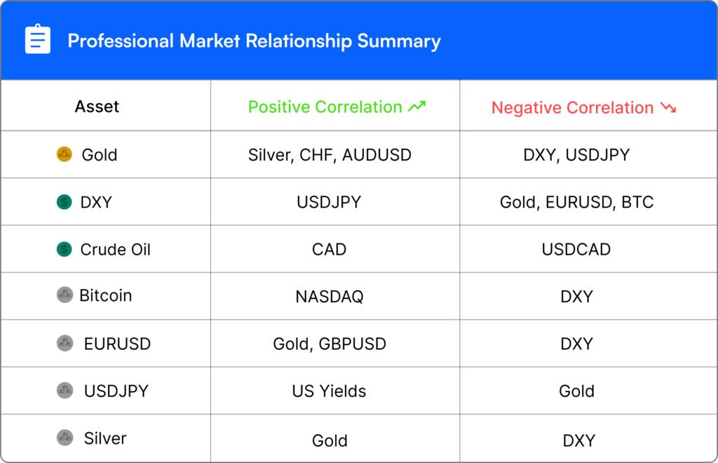 Market Relationship Summary Mobile View